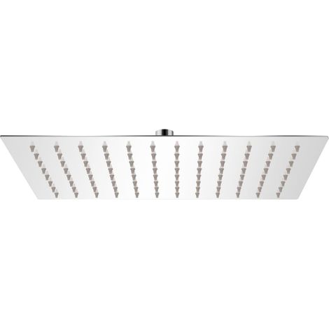 Rain Shower Head Stainless Steel 20x30 cm Rectangular vidaXL