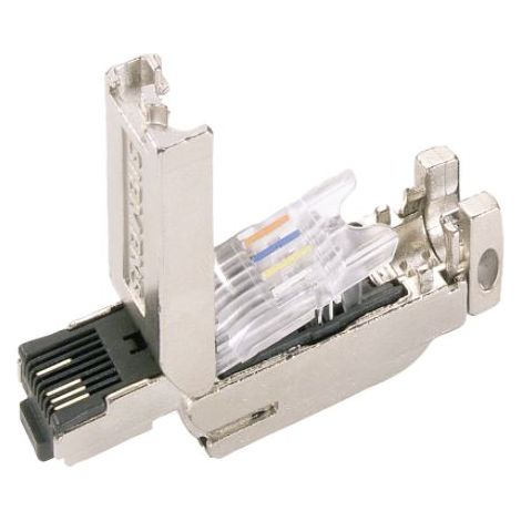 Connecteur Ethernet cat CAT 5 Siemens série FastConnect Femelle Montage sur câble Droit ( Prix pour Paquet de 10 )