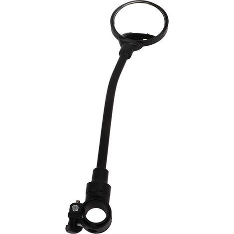 Rétroviseur Vélo Large Angle 360°, Miroir Convexe Réglable pour VTT et Vélo de Route (1/5)