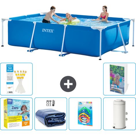 Rechteckiger Frame Pool - 300x200x75 cm - 7-teilig S7