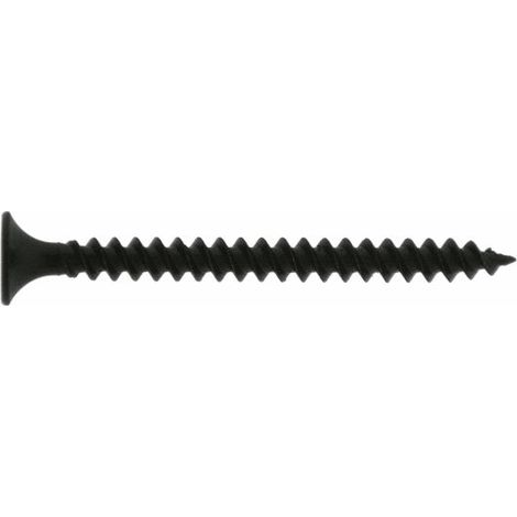 Trendline Trockenbauschrauben, Senkkopf, Feingewinde, schwarz phosphatiert, 3,9x45 mm, 400 Stück