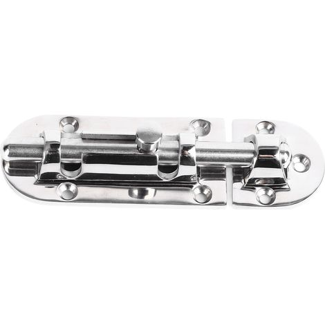 Boulon de porte intérieur, serrure coulissante ronde en acier inoxydable 316, quincaillerie de fenêtre pour petite armoire