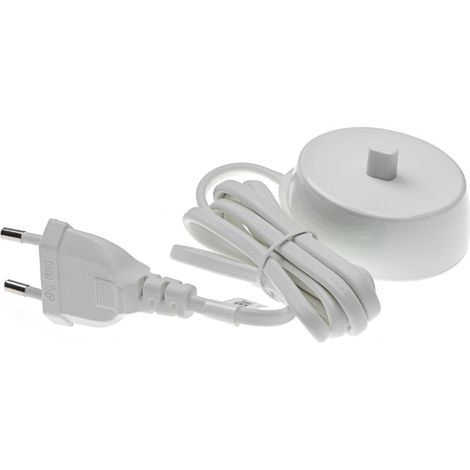 vhbw Ladestation kompatibel mit Oral-B Smart 5 5000, 6200W, 1000, 4000, 7000, 4500, 6000, 4900, 5000 elektrische Zahnbürste - 117,5 cm