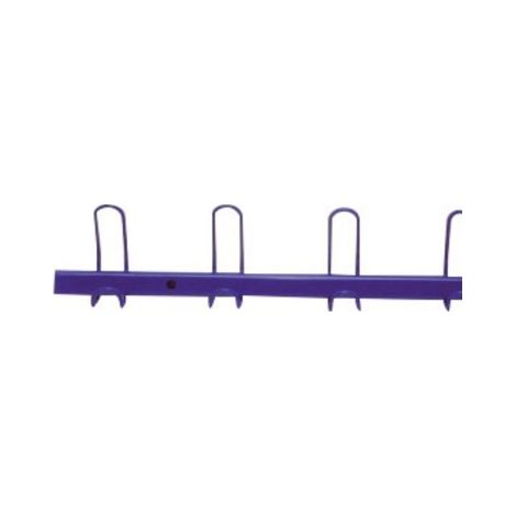 Porte-manteaux "collège" 10 patères coloris bleu (1/6)