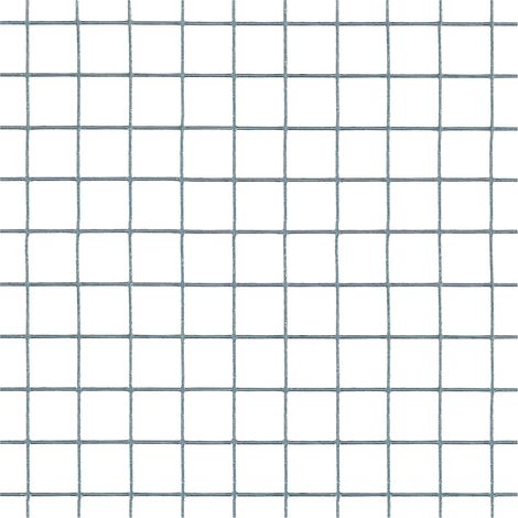 Rete quadramet 20 filo zincato 5 m (1/4)