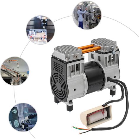 Ölfreies Motor 980W 90L/min für Flüsterkompressor Druckluftkompressormotor - DE