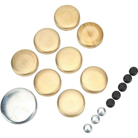 Kit de bouchons d'expansion en laiton pour moteurs Chevy Small Block 283, 305, 327 et 350 (pièce de rechange) (1/5)