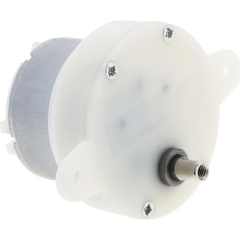 DC 24V Slow Speed High Torque Gear Motor Micro Electric Motor 6-8 RPM Replacement for DIY Small Fan Lawn Lamp Mini Washing Machine (1/5)