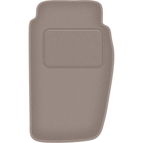 Tapis de sol conducteur en velours beige pour Jeep Grand Cherokee XJ tout-terrain (1992-1998). (1/5)