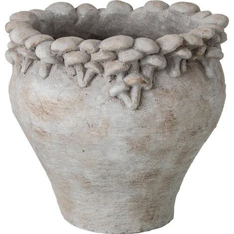 Cache-Pot en Ciment "Nena" 26cm Beige (1/4)