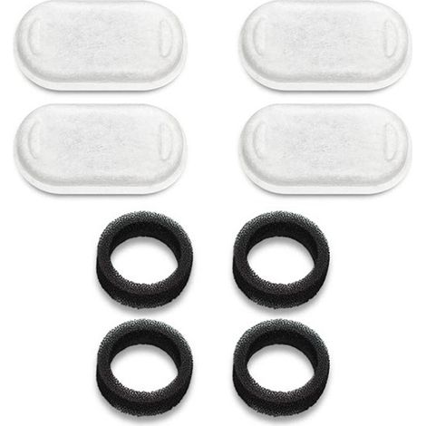 3 Filtre, mousse éponge, charbon actif, pour distributeur eau, chat chien (1/5)