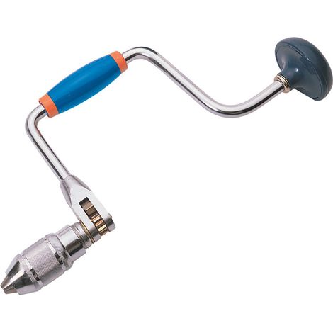 Draper 13840 Carpenters Ratchet Brace - Heavy-Duty Hand Tool for Woodworking and Carpentry Tasks (1/5)