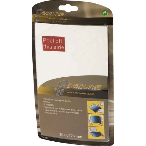 Espejo adhesivo recortable para retrovisor.