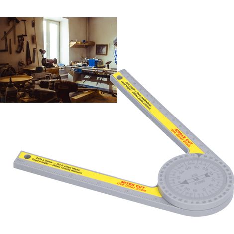 Selbstgebauter Winkelmesser, Winkelmesser, Winkellineal, 360-Grad-Winkelmesser (1/5)