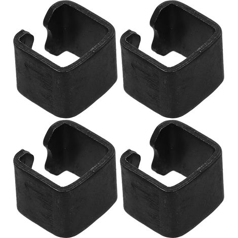4 Pièces Accessoires cric Pièces de fixation de réparation clips de cric de levage remplacement des outils de réparation de kit de réparation de hydraulique acier Black (1/5)