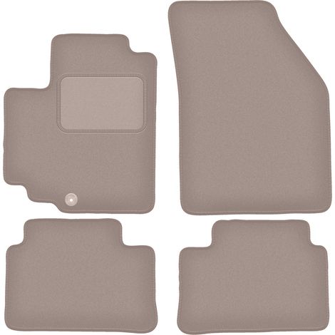 Beige Veloursmatten für: Nissan Pixo Fließheck (2008-2013) (1/5)