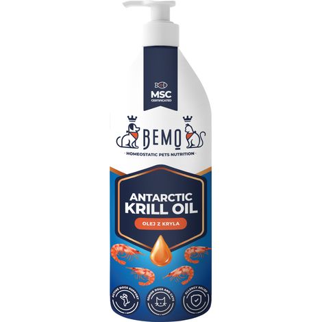 Bemo Krill Antártico - aceite de krill para perros y gatos 100 ml