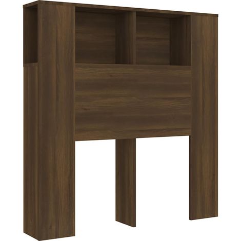 Maison Exclusive - Armario cabecero marrón roble 100x18,5x102,5 c (1/5)
