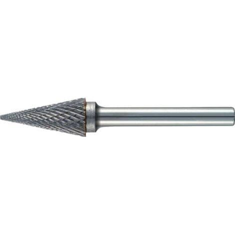 TECWERK Frässtift SKM D.6mm Kopf-L.13mm Schaft-D.3mm HM Verz.Kreuz TECWERK (1/3)