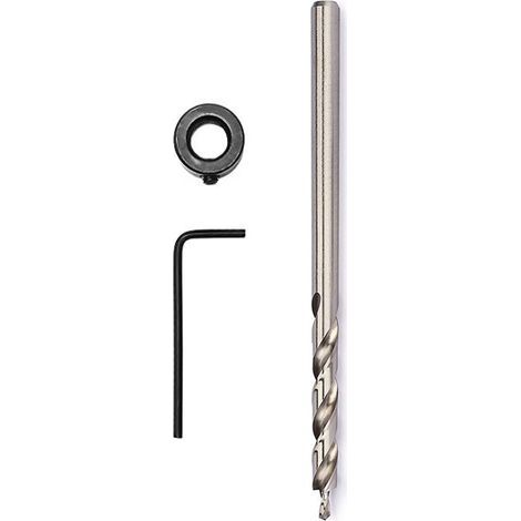 Hochgeschwindigkeitsstahl-Holzbohrer 9,5 mm (3/8 ") Sechskantbohrer mit Tiefenanschlag (1/5)