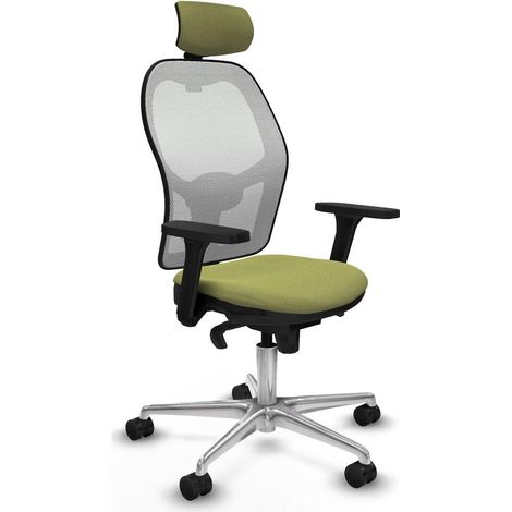 Piqueras y Crespo Chaise de Bureau Professionnelle Vert Olive
