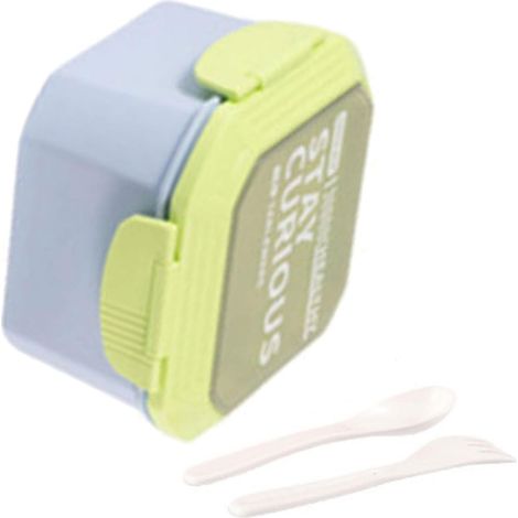 Saladier pratique avec plateau et fourchettes, accessoire (1/5)