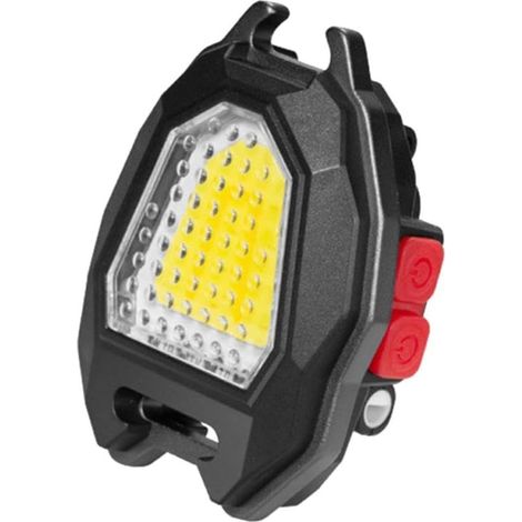 4-in-1-Schlüsselanhänger-Taschenlampe mit integriertem Feuerzeug, Flaschenöffner, Pfeife, Schlüsselanhänger-Arbeitsleuchte mit Magnetfuß, wiederaufladbare maisförmige LED-Taschenlampe für Camping und 