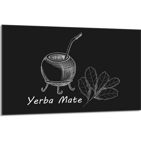 Protector de vidrio para estufa 80x52 Yerba (1/5)