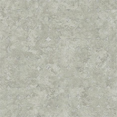 Graphic wallpaper wall Profhome 396564 non-woven wallpaper textured used look and metallic highlights grey green 5.33 m2 (1/5)