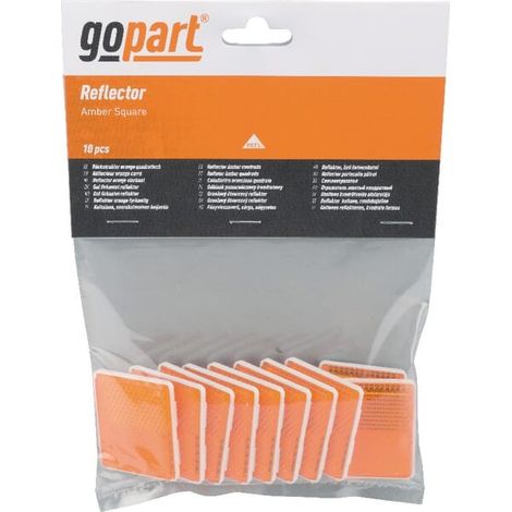 Catadioptre rectangle orange GOPART LA75011 (1/3)