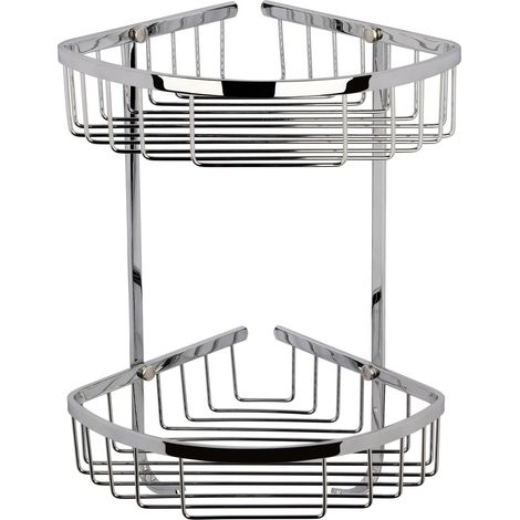 Large 2 Tier Corner Basket (1/3)
