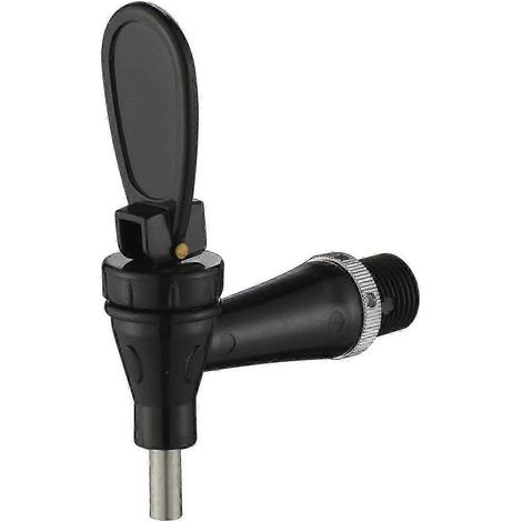 Robinet de remplacement universel pour distributeur d'eau, robinet en plastique à activation par pression pour eau chaude et froide (1/4)