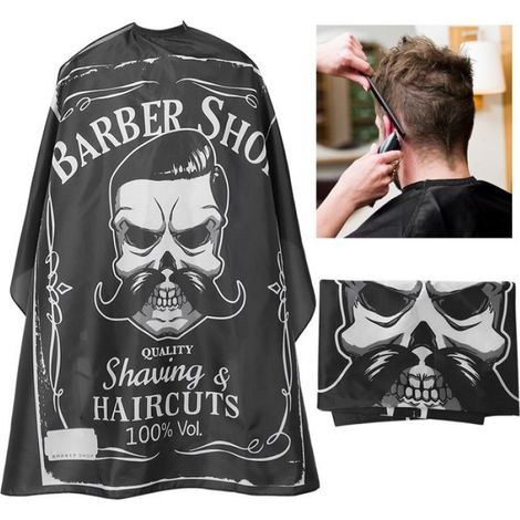 Tablier De Coiffure - 160 x 140 cm - Imperméable Et Respirant - Pour Salon Ou Usage Domestique - 1 Pièce (1/5)