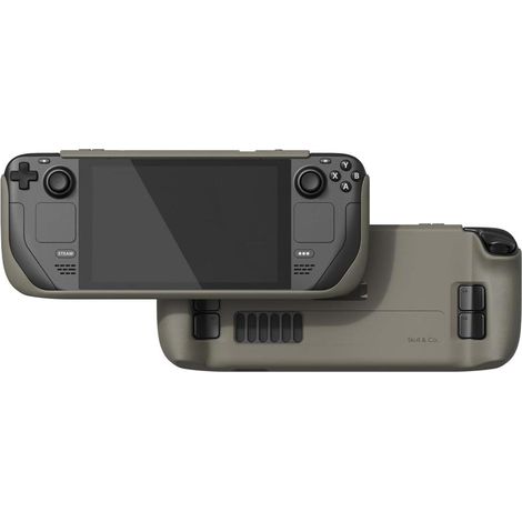 Schutzhülle Steam Deck OLED, weicher Griff rutschfest, robuste Tasche Spielkonsole tragbar Reise (1/5)