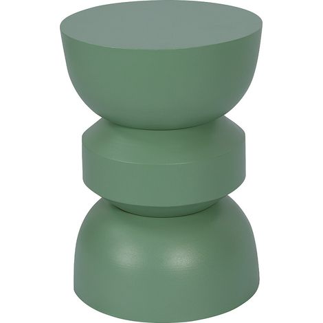 Table d'appoint de jardin en métal - Vert amande - TOQO de MYLIA