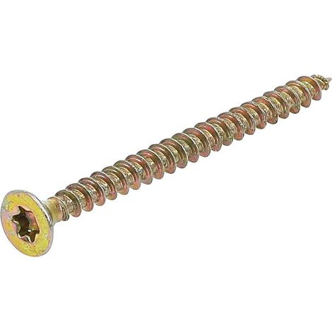 Vis Multifonctions Profil en T Torx T20 4,0 x 50 mm - Lot de 125 pcs - Fixation Polyvalente et Durable - D-Work