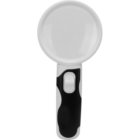 Miroir de lecture optique LED haute définition avec 3 options de grossissement, loupe de bureau et loupe de poche interchangeables, loupe créative multifonctionnelle 7760, livraison sans pile. (1/5)