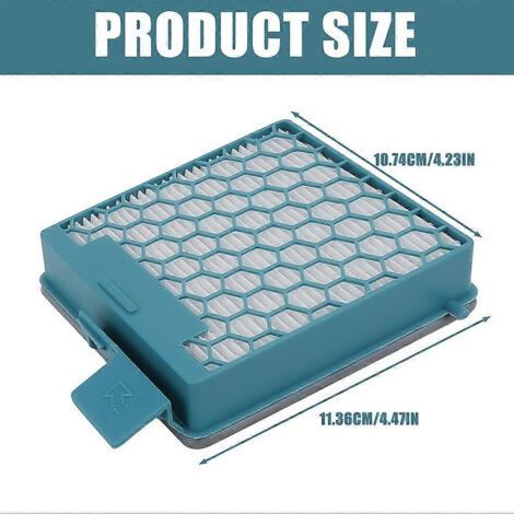 NALOOKAMIC Filtre HEPA pour aspirateur Miele Boost CX1 Active, filtre Hygiene Airclean 11639240, filtre pour SF-HY 60/SF-HA 60 (1/4)