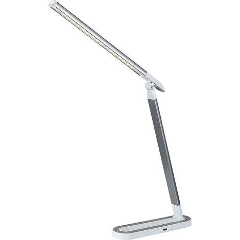 Lampe de bureau LED 7W dimmable blanche USB Rabalux (1/5)