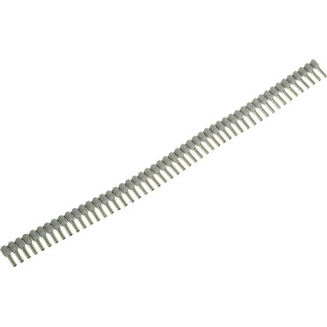 Embout à sertir Weidmuller, 2.5mm², Gris, longueur 8mm ( Prix pour Boîte de 500 )