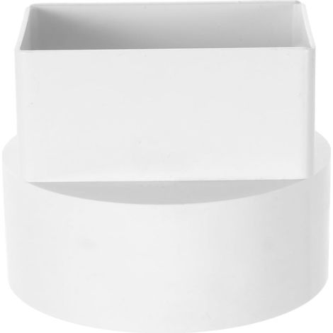 Adaptateur de Gouttière Anti-éclaboussures  Pose facile sans outil, résiste aux intempéries, plastique ABS robuste, protège les fondations, raccordement tube 110mm (1/5)