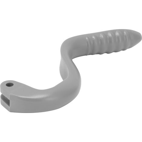14 cm Hochdruck-S-Duschkopf, grauer Gewerbe-Armaturengriff für Hotelküchen, Handbrause 9955 (1/5)