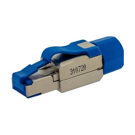 Gigamedia PLUGIT10GSL Short RJ45 10G Class Ea 4PPOE Shielded Plug