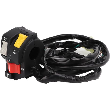 Commutateur de guidon gauche multifonction Feux de route Démarreur Arrêt 35200-HN5-N03 Remplacement pour TRX350TM Rancher 2006 (1/5)