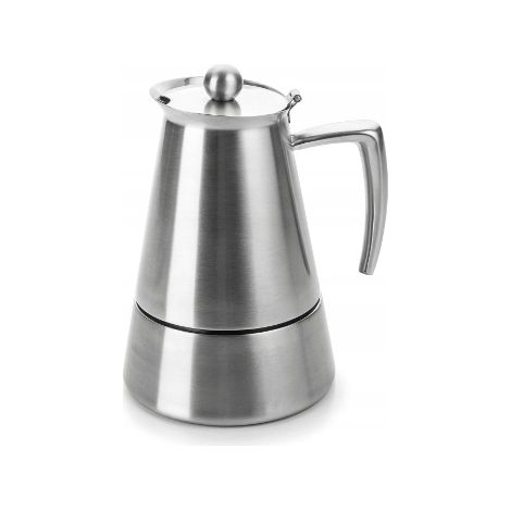 Kaffeemaschine Lacor hyperluxe Edelstahl 6 Tassen