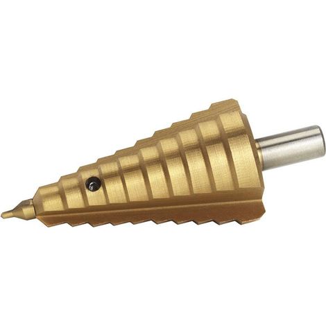 Foret etage pour agrandir les trous de 25 a 32 mm