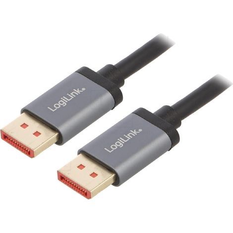 Cable DisplayPort 1.4 male des 2 cotes HDCP 2.2 3m - Noir