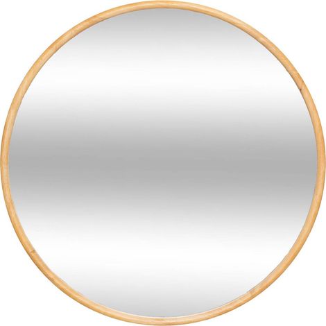 Espejo Kim marrón D75cm - Atmosphera créateur d'intérieur