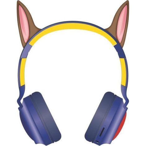 Casque audio Bluetooth 2-en-1 - LEXIBOOK - La Pat'Patrouille - Effets lumineux - Design mignon - Portée 10m (1/4)