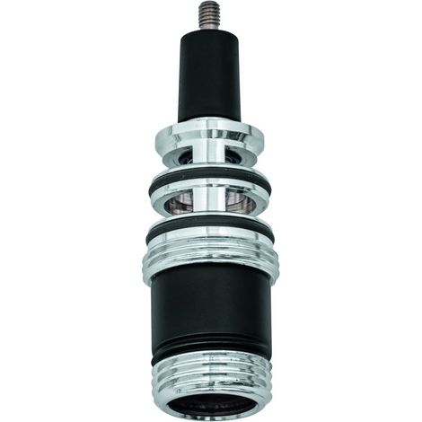 Grohe Umstellung für Einhebelmischer und Thermostate, Wandmontage, automatische Umstellung Wanne/Brause, Mattschwarz, 656552430 (1/2)